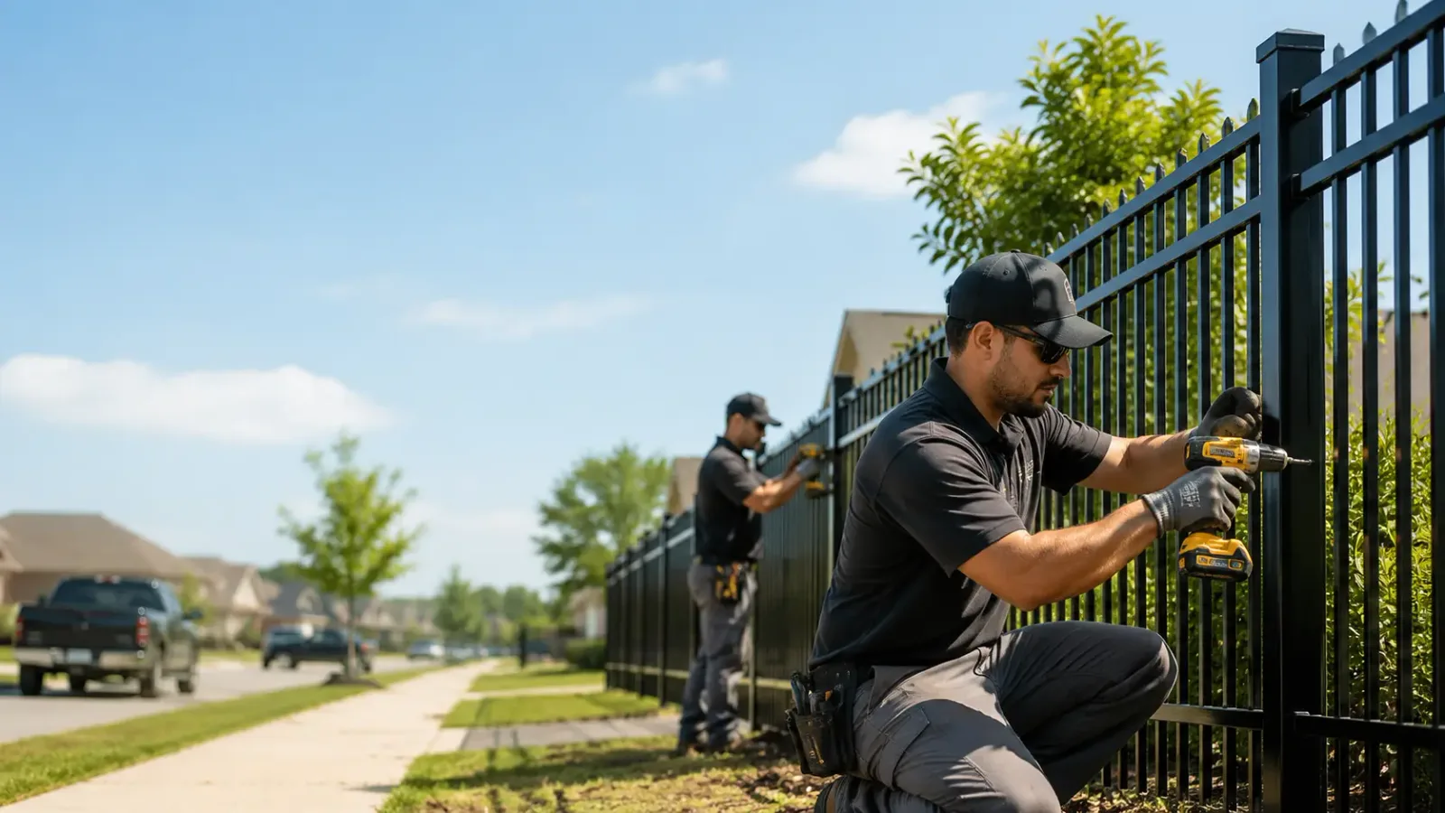 Metal Fence Installation in Melvin, IL